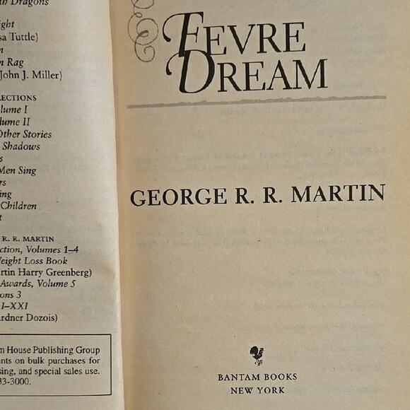 Fevre Dream by George R. R. Martin [B9] - Picture 4 of 6